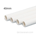 40 mm PVC -rørfittings til elektrisk beskyttelse